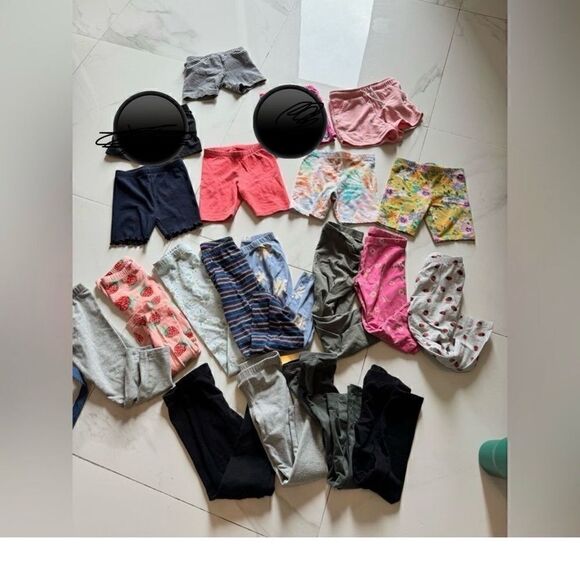 3T & 4T kid bundle shorts and leggings #15 - Picture 1 of 16